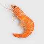 Crevettes roses fraîches préparées par L’Écailler de Stef
