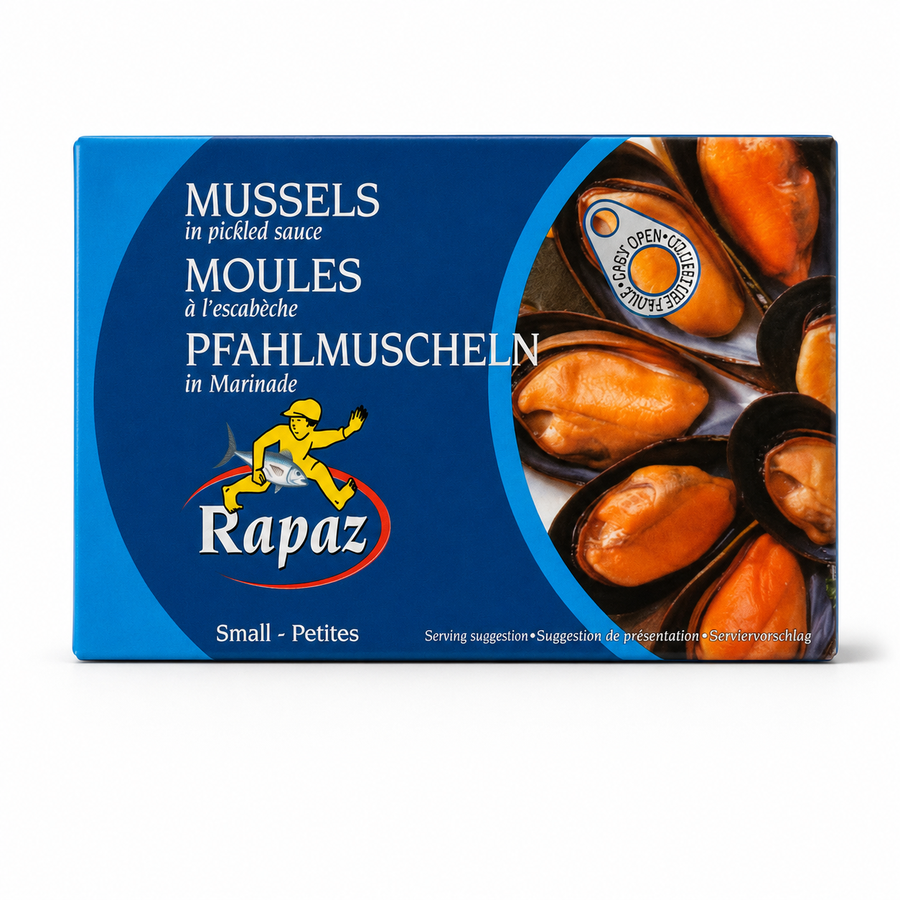 Moules à l’escabèche Rapaz en conserve