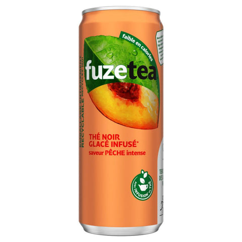 Canette Fuze Tea 33cl. L'Écailler de Stef