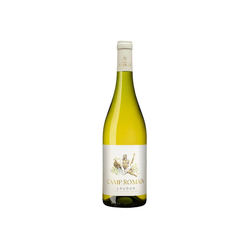 Camp Romain Laudun blanc Bouteille 75cl disponible à L’Écailler de Stef à Saint-Rémy-de-Provence