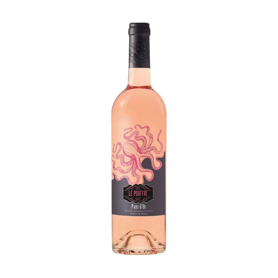 Le Pouffre Pays d’Oc IGP rosé Bouteille 75cl disponible à L’Écailler de Stef à Saint-Rémy-de-Provence