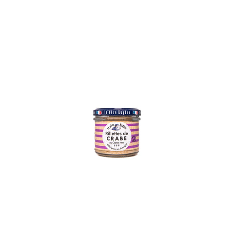 Rillettes de crabe au citron vert Le Père Eugène Pot 90g disponible à L’Écailler de Stef à Saint-Rémy-de-Provence