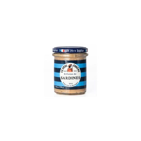 Rillettes de sardines Le Père Eugène Pot 170g disponible à L’Écailler de Stef à Saint-Rémy-de-Provence